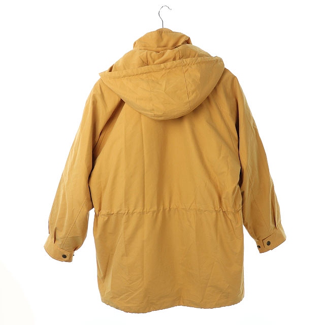 MENS BURBERRY フード付きモッズコート ベージュ