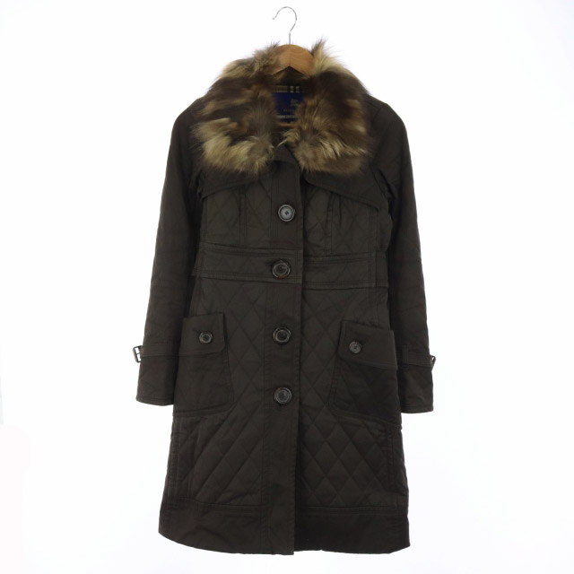 バーバリーブルーレーベル BURBERRY BLUE LABEL キルティングコート 