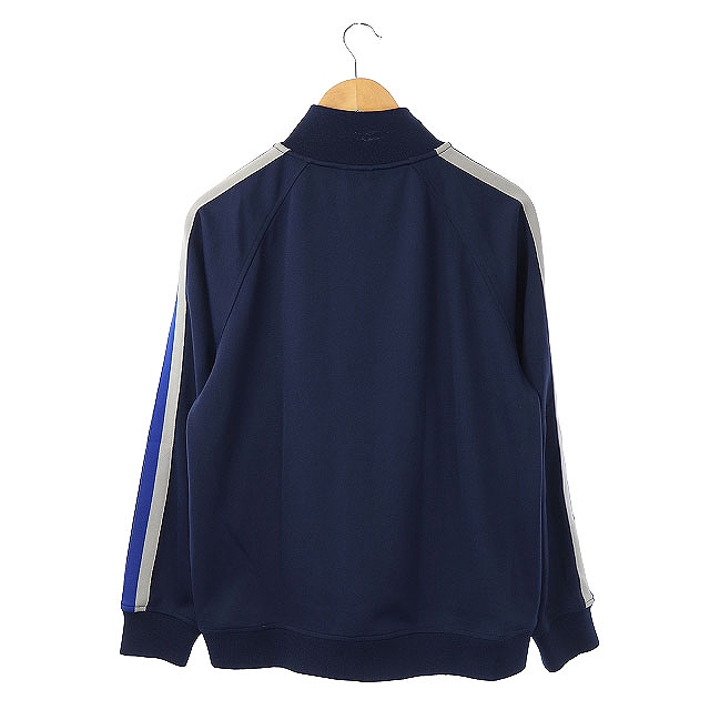 ステューシー STUSSY トラックジャケット ジップアップ リブ ロゴ 脇線 
