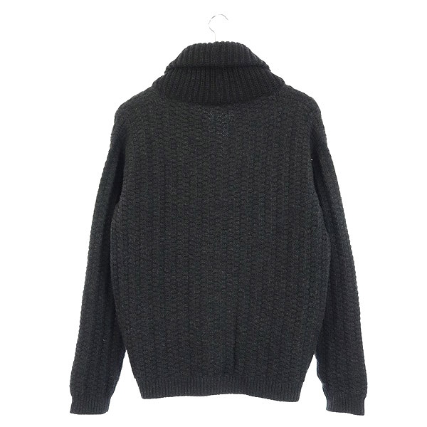 プラダスポーツ PRADA SPORT カーディガン ニット 長袖 ショールカラー 