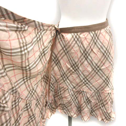 バーバリーブルーレーベル BURBERRY BLUE LABEL 36 S ラップ