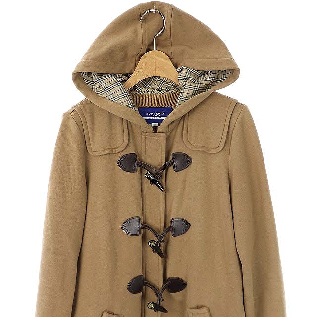 美品】バーバリー ダッフルコート ノバチェック イギリス（BURBERRY 