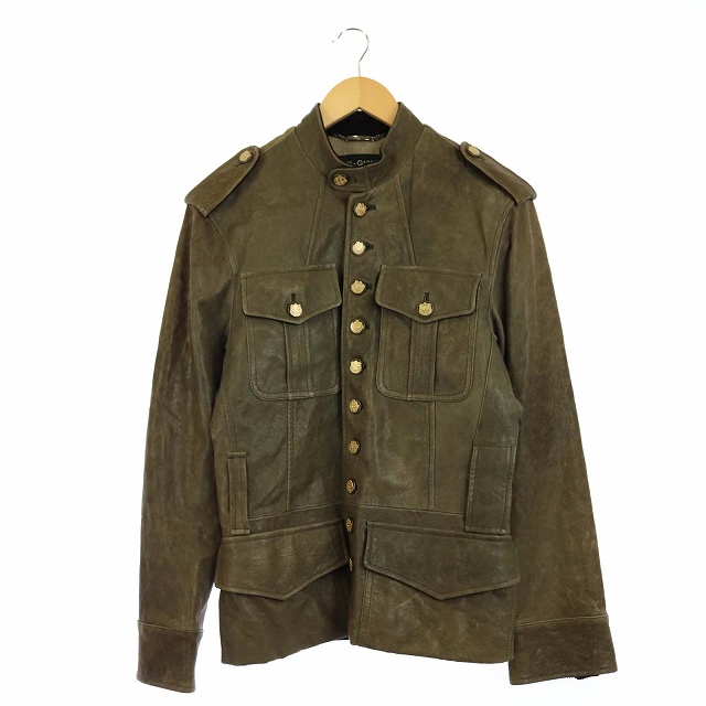 ☆Dolce&Gabbana ナポレオンジャケット - メルカリ｜ミリタリージャケット 