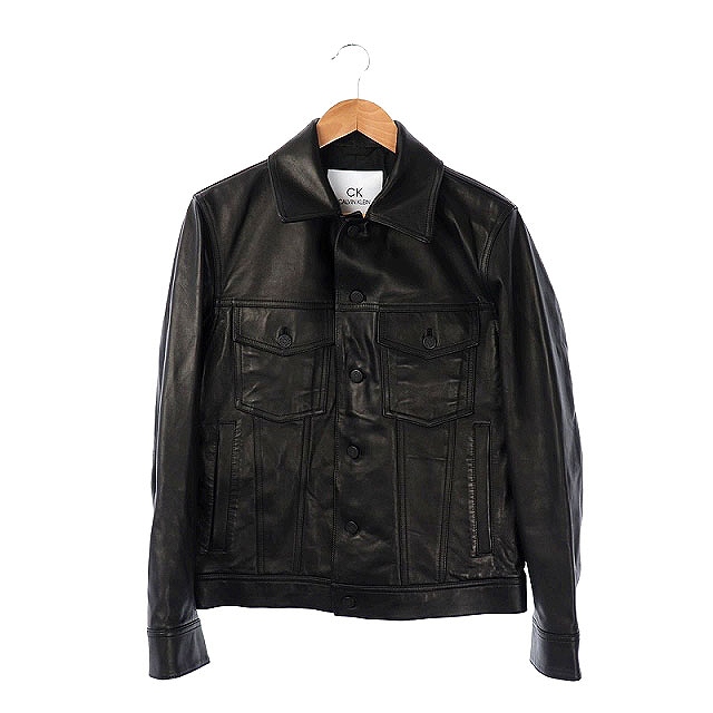 シーケーカルバンクライン ck Calvin Klein 19AW レザージャケット  