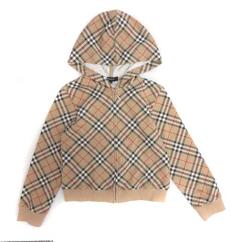 Burberry 古くさい バーバリー パーカー ベージュ ノバチェック