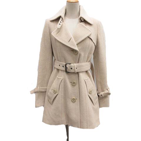 バーバリーブルーレーベル BURBERRY BLUE LABEL チェスターコート 