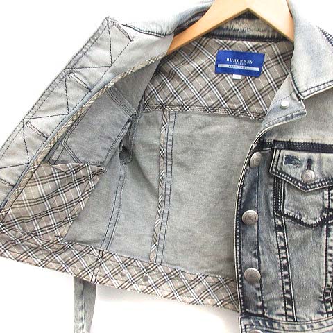 極美品　バーバリー　ブルーレーベル　山陽商会　デニムジャケット　36 BURBERRY BLUE LABEL デニムジャケット 36 極美品 バーバリー
