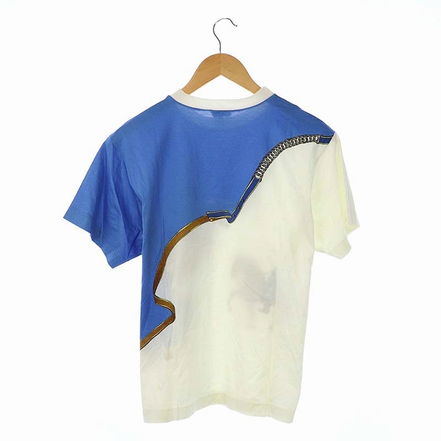 HERMES エルメス Tシャツ・カットソー XS 青