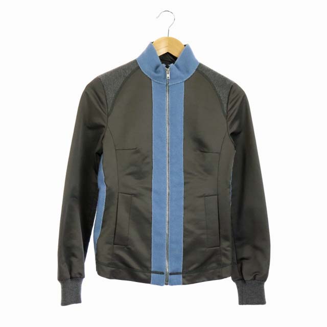 miu miu グレー ジップアップジャケット miu miu グレー ジップアップジャケット ミュウミュウ miumiu