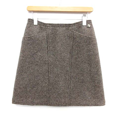 シャネル CHANEL 97A ヴィンテージ スカート 台形 ミニ ココボタン  