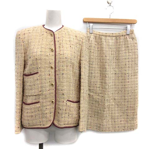 シャネル CHANEL CREATIONS ヴィンテージ スーツ セットアップ 上下  