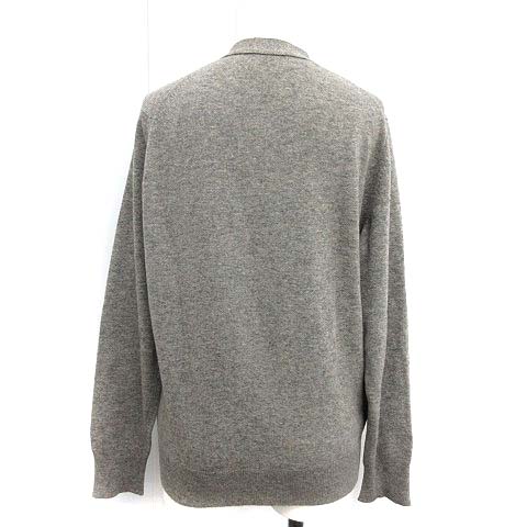 エルメス HERMES カーディガン ニット 長袖 Vネック カシミア 38 M  