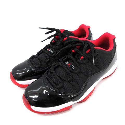 ナイキエアジョーダン11low黒赤 NIKE AIR JORDAN 11 RETRO LOW IE ナイキ エア ジョーダン