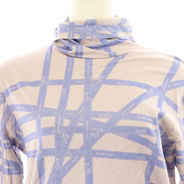 エルメス HERMES マルジェラ期 Tシャツ カットソー 長袖 ハイネック 