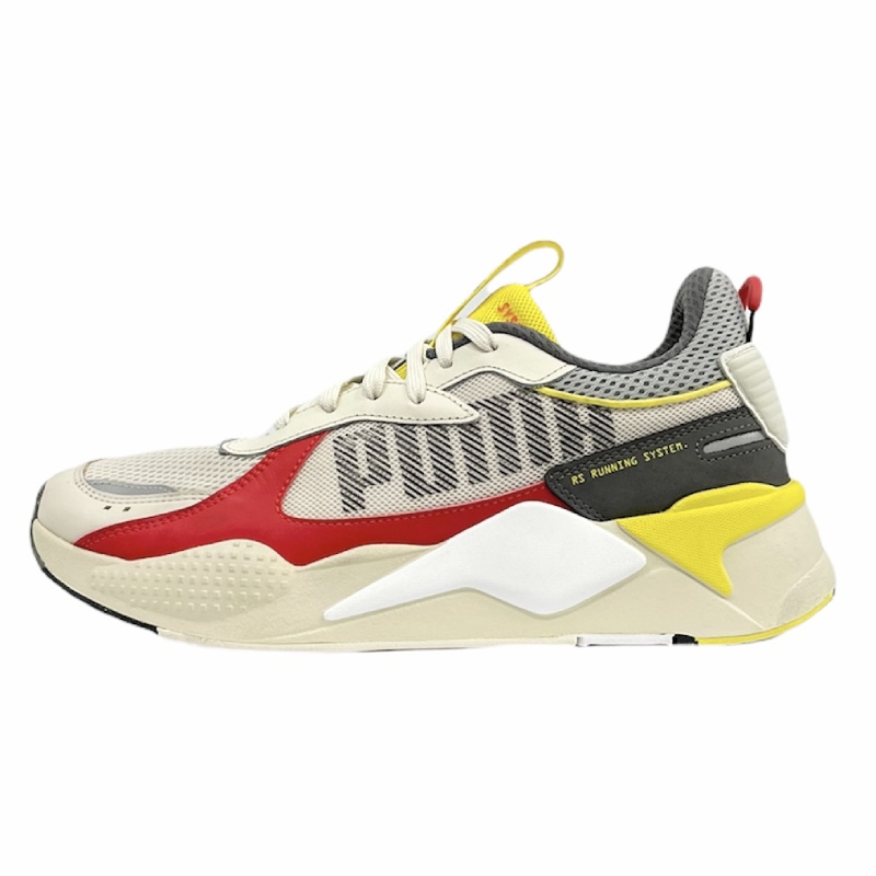 プーマ PUMA RS-X BOLD WHISPER WHITE スニーカー 28cm 白 ホワイト 赤 