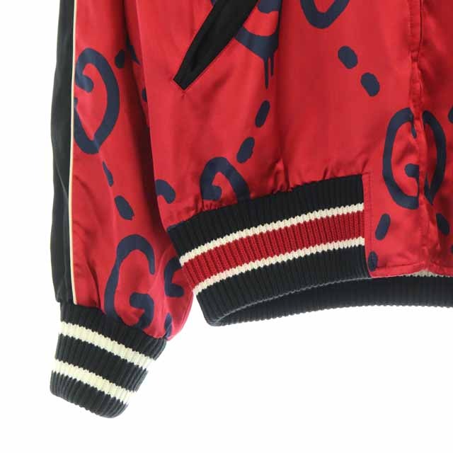 グッチ GUCCI 17SS GHOST BOMBER ボンバージャケット スカジャン 