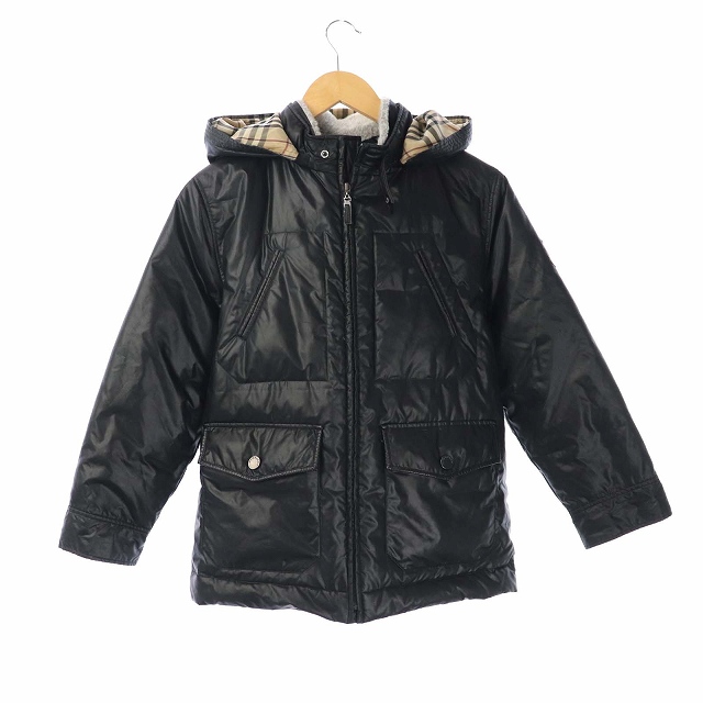 バーバリー ロンドン BURBERRY LONDON 子供服 ダウンジャケット フード 