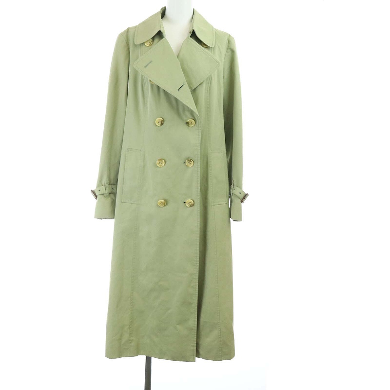 バーバリーズ ダブル トレンチコート ロング 裏地ノバチェック  