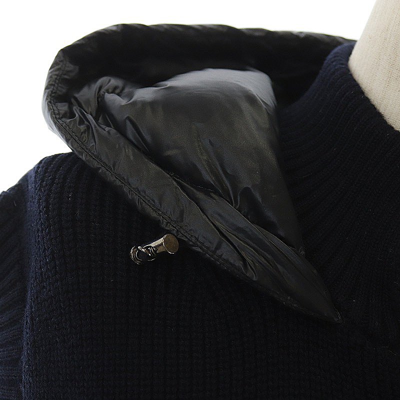 モンクレール ニット切替 ダウンベスト　MAGLIONE TRICOT 　XL モンクレール MONCLER MAGLIONE TRICOT GILET ダウンベスト