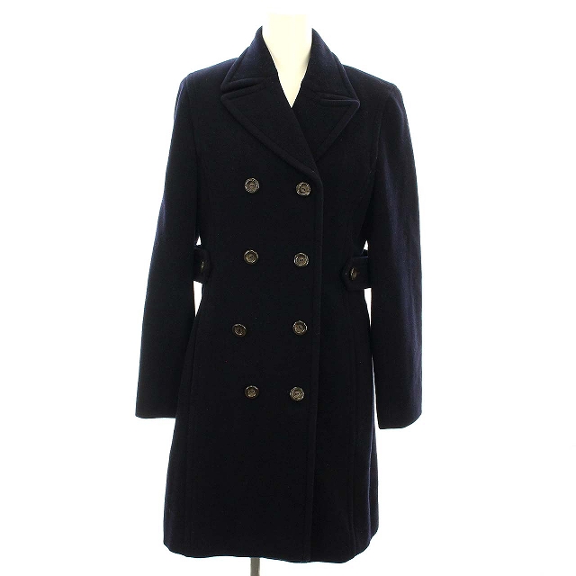 バーバリーブルーレーベル BURBERRY BLUE LABEL コート ダブル ミドル 