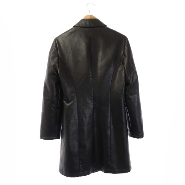 ジョルジオアルマーニ GIORGIO ARMANI フェイクレザーコート ステン 
