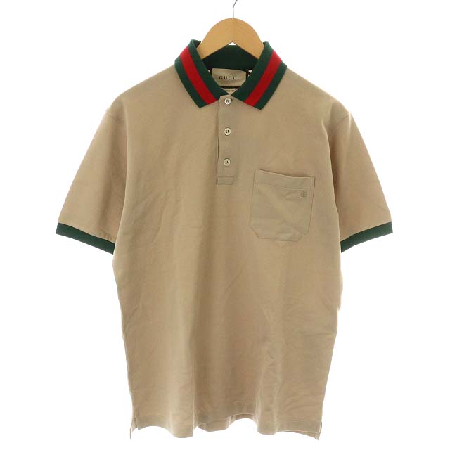 未使用品 グッチ GUCCI 2022SS シェリーライン ポロシャツ 半袖 