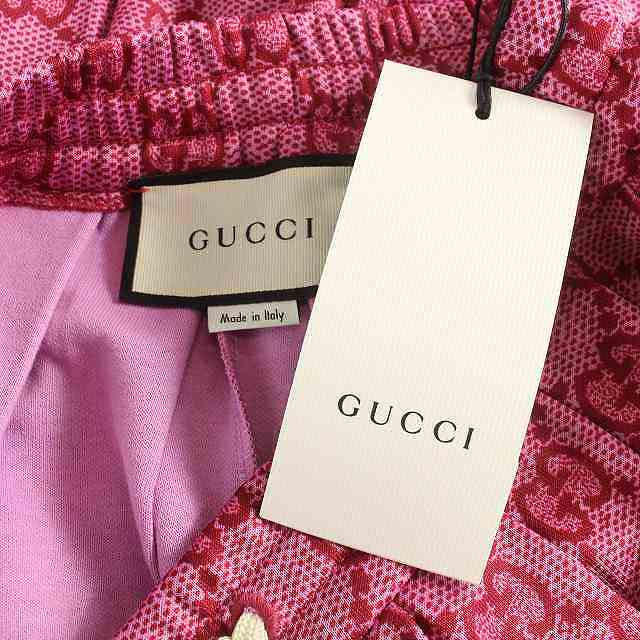 未使用品 グッチ GUCCI GGテクニカル ジャージー ハーフパンツ  