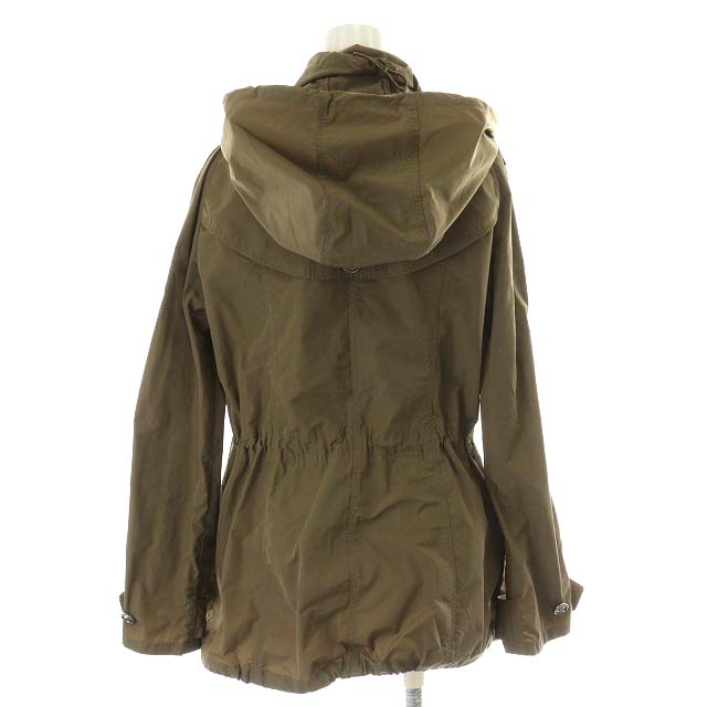 バーバリー ブリット ライナー付 コート モッズコート チェック カーキ