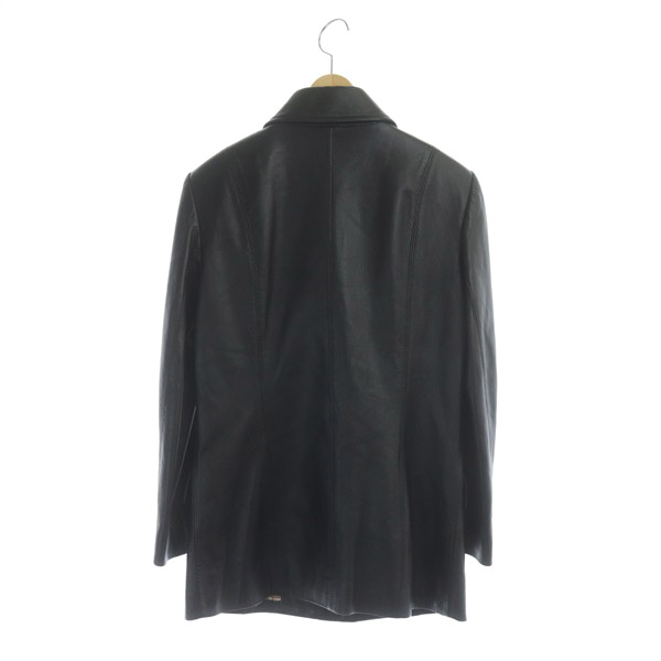 【極美品】バーバリー ロンドン ラム レザージャケット ノバチェック 黒 38 極美品】バーバリー ロンドン ラム レザージャケット ノバチェック 黒