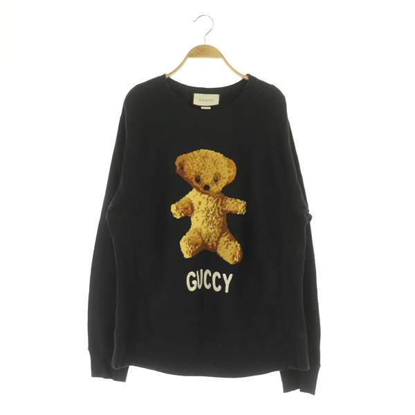 グッチ GUCCI 18SS スウェットトレーナー テディベア ビッグサイズ 