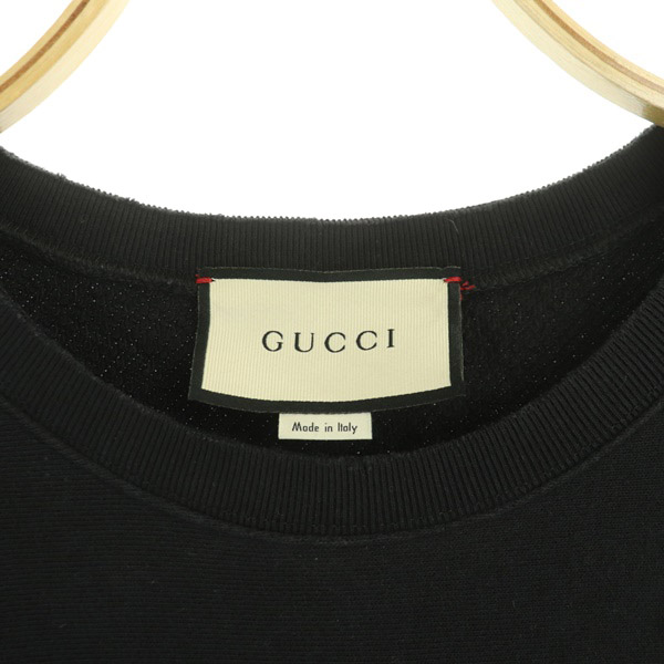 グッチ GUCCI 18SS スウェットトレーナー テディベア ビッグサイズ 