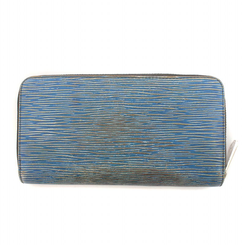 ルイヴィトン エピ デニム ジッピーウォレット 長財布 ラウンド  