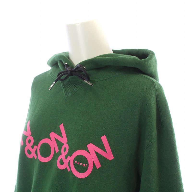 サカイ sacai 22AW On＆On＆On Print Hoodie パーカー プルオーバー  