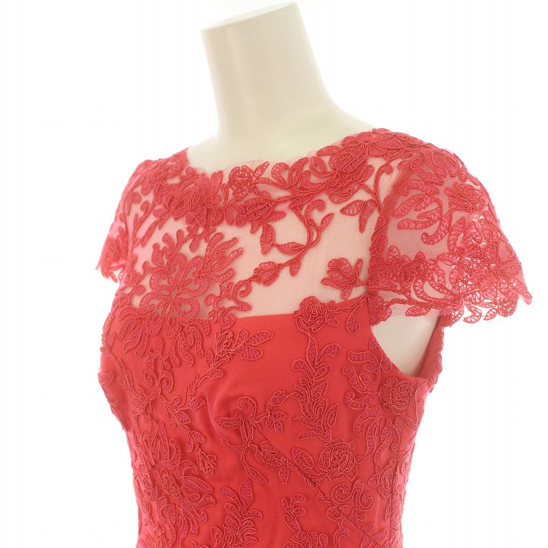 タダシショージ TADASHI SHOJI ドレスワンピース ロング レース 刺繍  