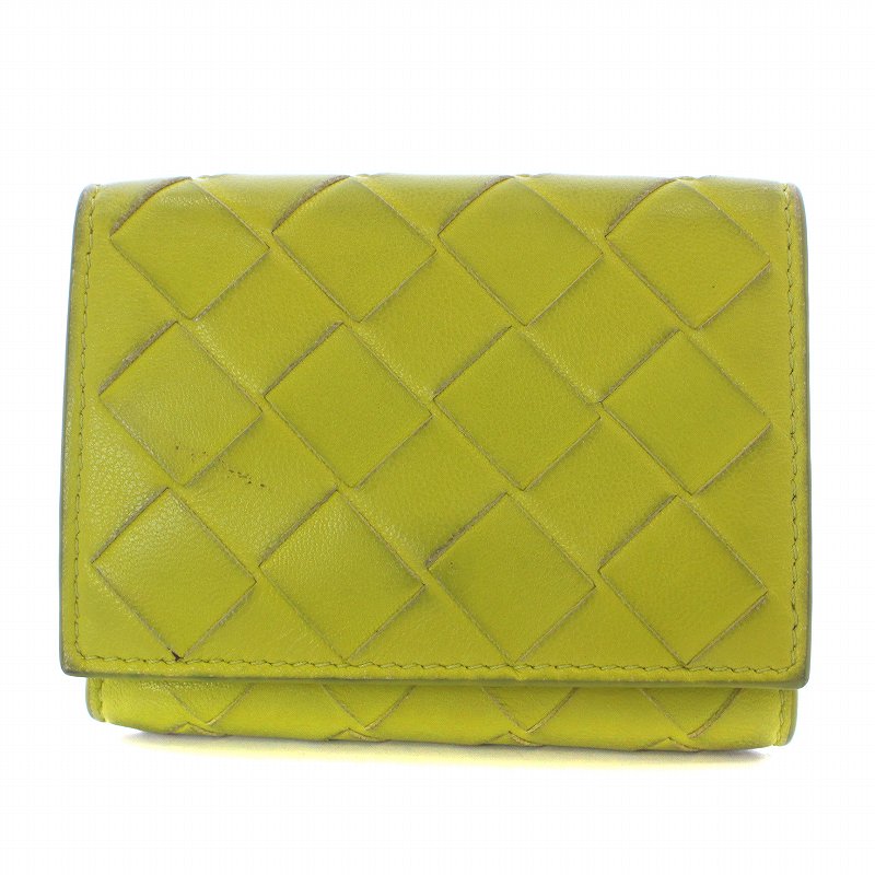 ボッテガヴェネタ BOTTEGA VENETA マキシイントレチャート 三つ折り 
