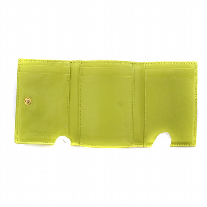 ボッテガヴェネタ BOTTEGA VENETA マキシイントレチャート 三つ折り