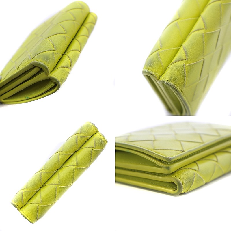 ボッテガヴェネタ BOTTEGA VENETA マキシイントレチャート 三つ折り