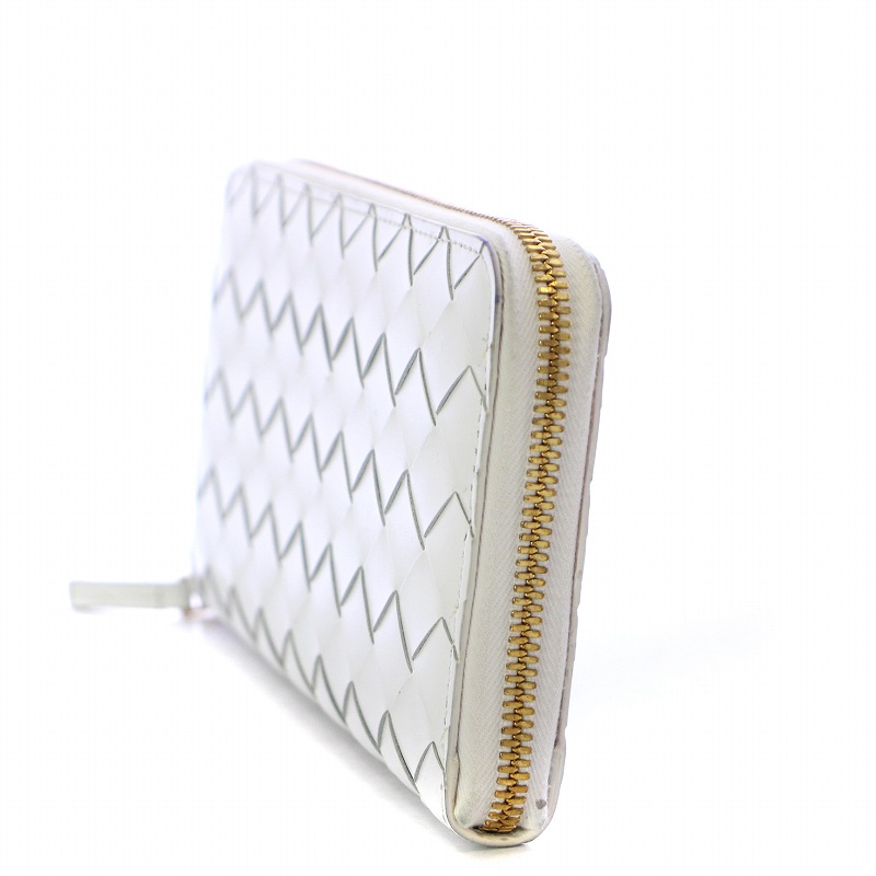 ボッテガヴェネタ BOTTEGA VENETA イントレチャート 長財布 ラウンド  