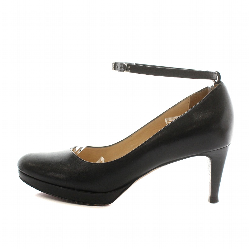 コールハーン COLE HAAN パンプス ラウンドトゥ ハイヒール アンクル 