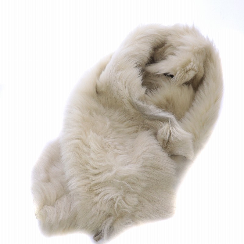 カールドノヒュー KARL DONOGHUE ラムスキンファーショール ストール  