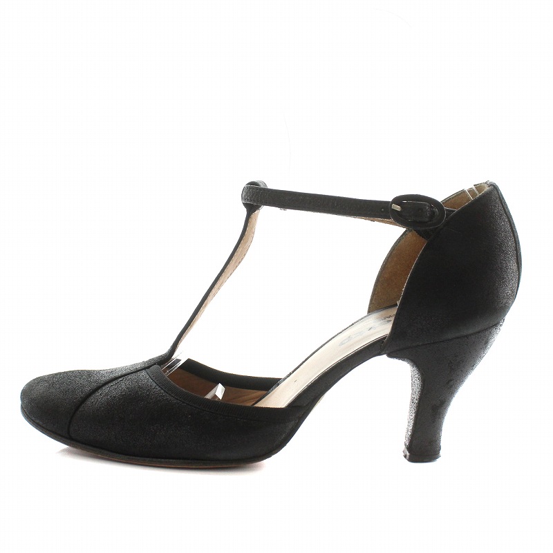 repetto レペット 23.3 パンプス Tストラップ エナメル サンダル
