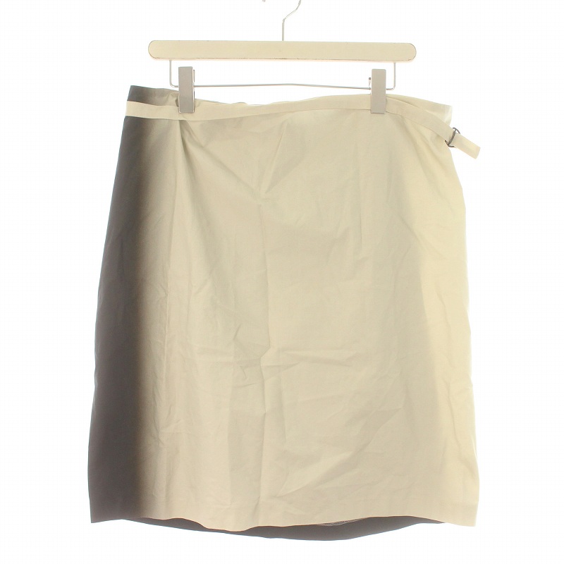ドリスヴァンノッテン DRIES VAN NOTEN スカート ひざ丈 台形 紐ベルト  