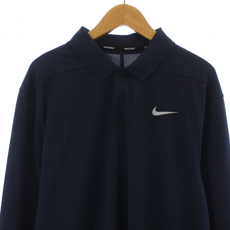 未使用 ナイキ ゴルフ 長袖 ポロシャツ ２枚セット 国内正規 ナイキゴルフ NIKE GOLF Dri-FIT Victory Long-Sleeve Golf Polo