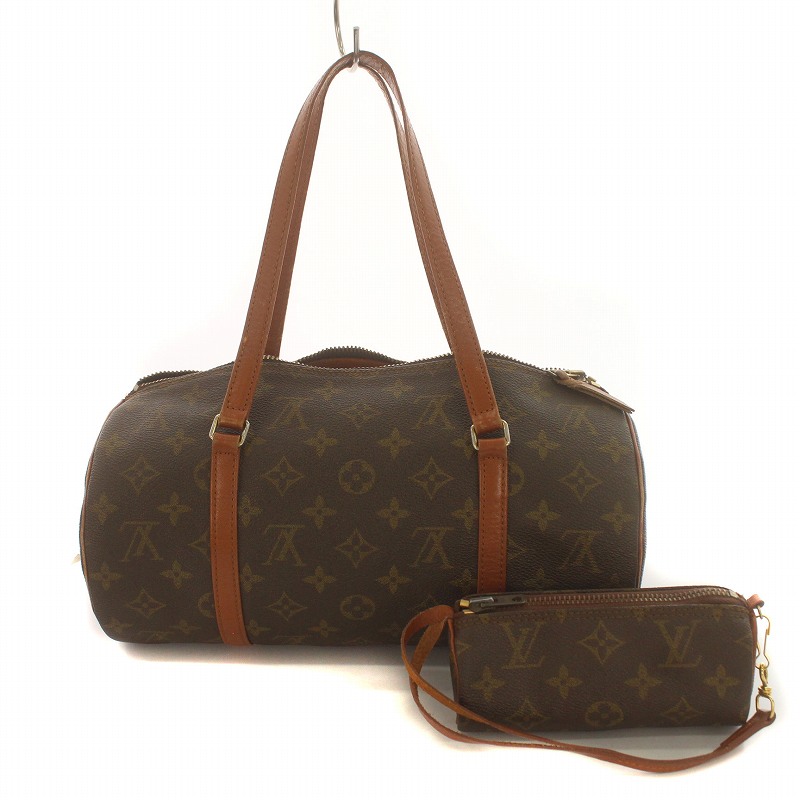ルイヴィトン LOUIS VUITTON モノグラム パピヨン30 ミニボストン 