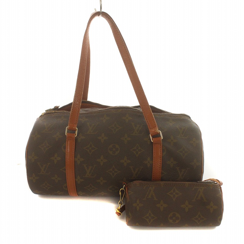 ルイヴィトン LOUIS VUITTON モノグラム パピヨン30 ミニボストン 