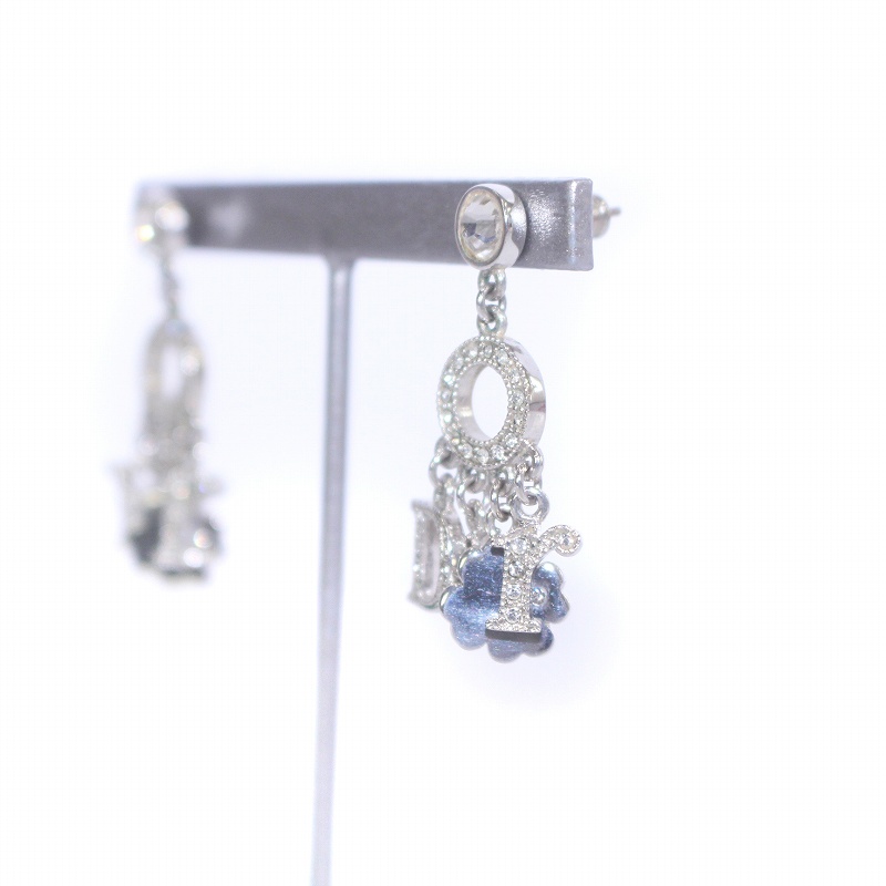 クリスチャンディオール Christian Dior ピアス ロゴ クローバー