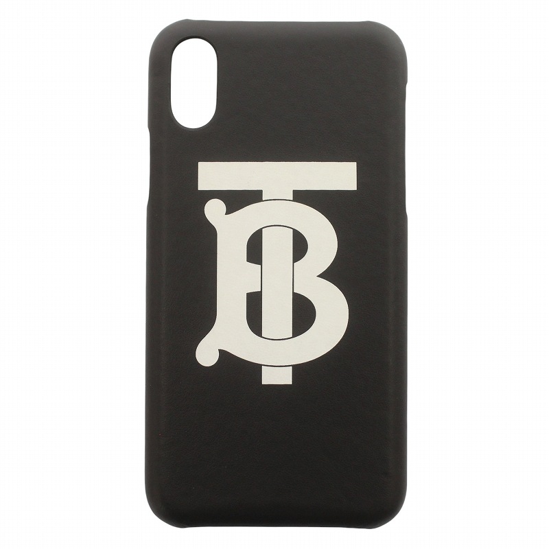 【新品】BURBERRY TBロゴ iPhoneX/XSケース ブラック 新品】BURBERRY TBロゴ iPhoneX/XSケース ブラック