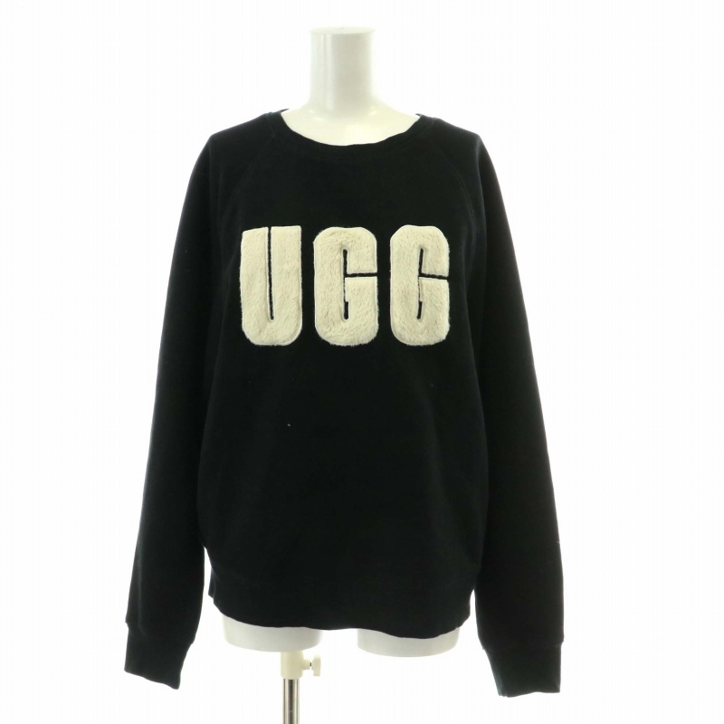アグ UGG 23AW Madeline Fuzzy Logo Crewneck マドリン ファジー ロゴ 