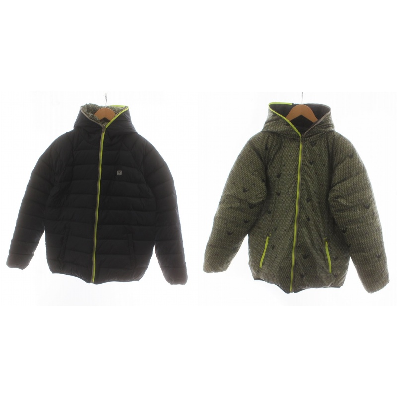 アルマーニ ジュニア ARMANI Jr ダウンジャケット リバーシブル 長袖 