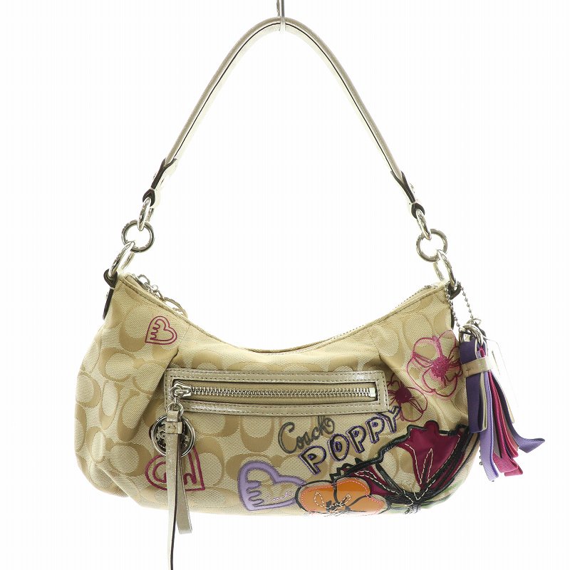 コーチ COACH POPPY ポピー 2WAY ショルダーバッグ ハンドバッグ 